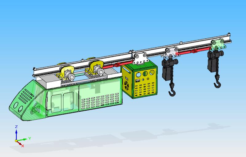 礦用單軌吊車廠家簡(jiǎn)述單軌吊的用途